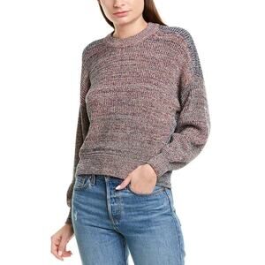 Joie Fernlea Marled Dolman Oversized Knitted Crop Sweater Size XXS